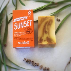 Niulife Sunset Coconut Oil Soap